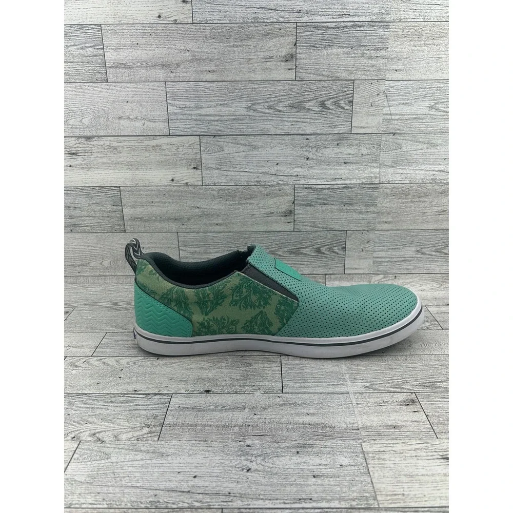 XTRATUF Salmon‎ Sisters Slip On Perforated Sneakers Teal Women 11